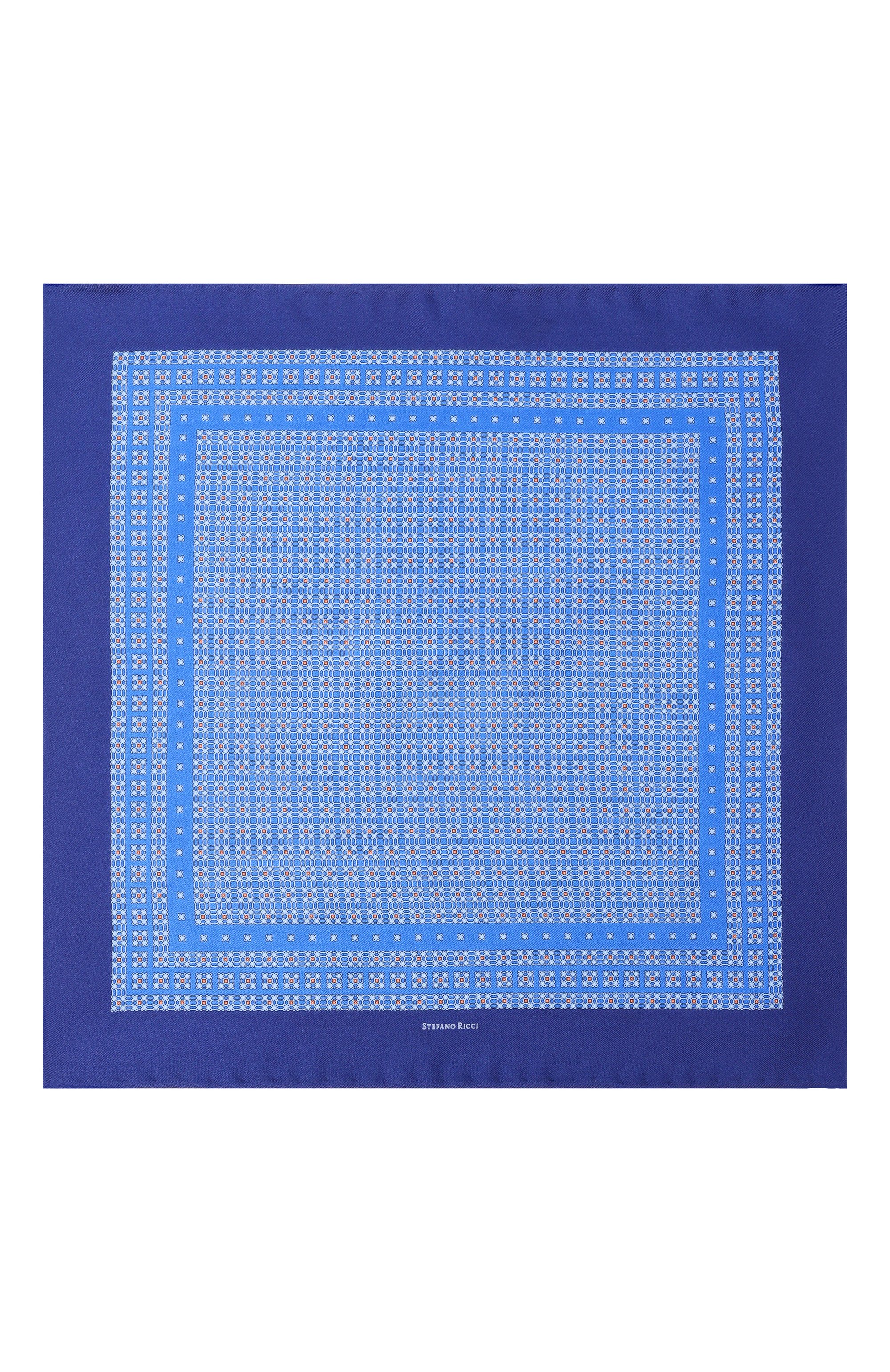 Шелковый комплект из галстука и платка STEFANO RICCI, арт. DH/59101, фото 7