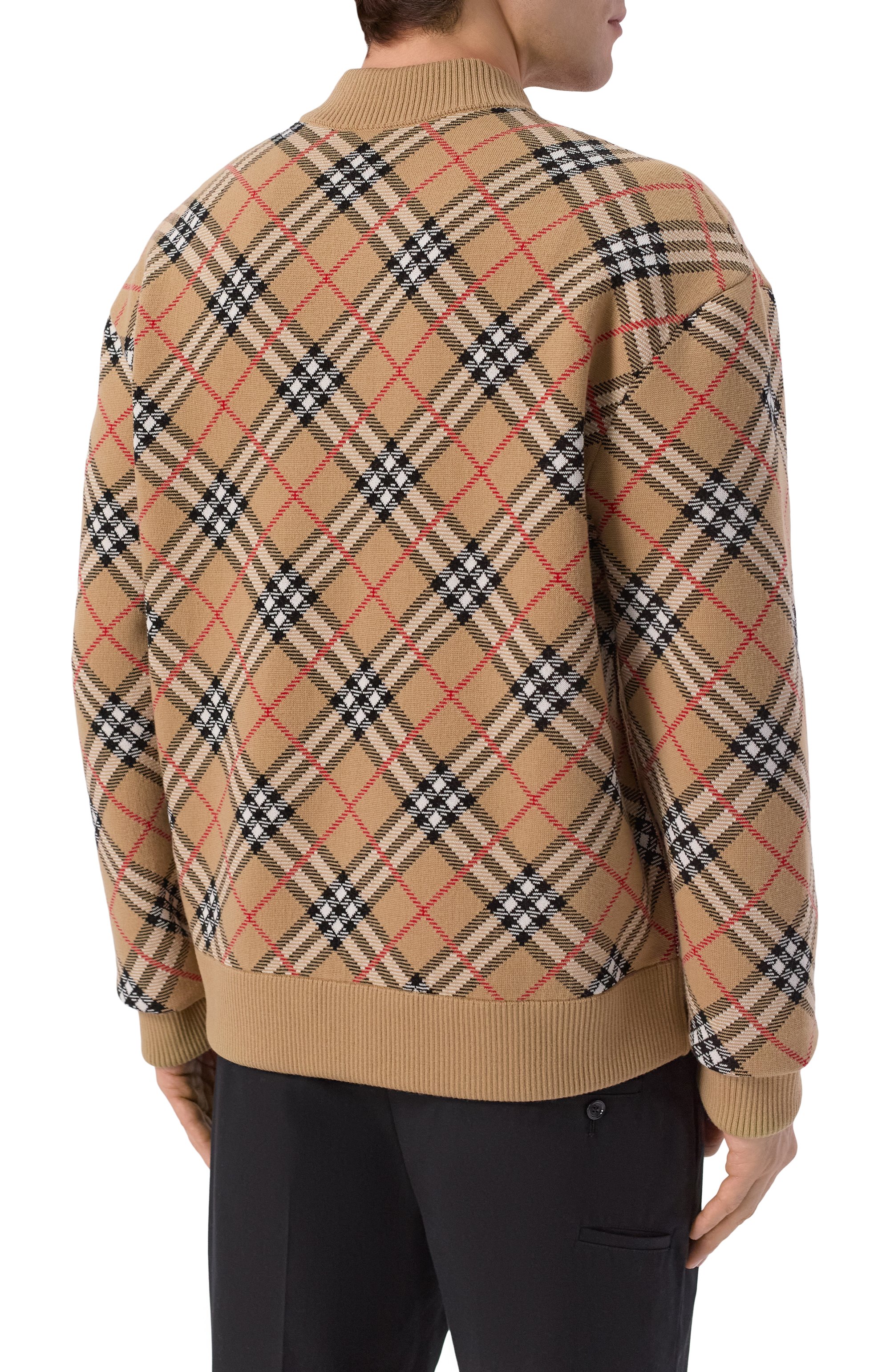 Кардиган из хлопка и шерсти BURBERRY, арт. 8119437, фото 4