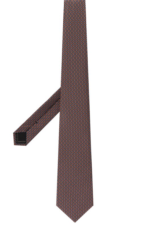 Шелковый галстук Brioni O62H00-PC414 Оранжевый  O62H00-PC414 Фото 3
