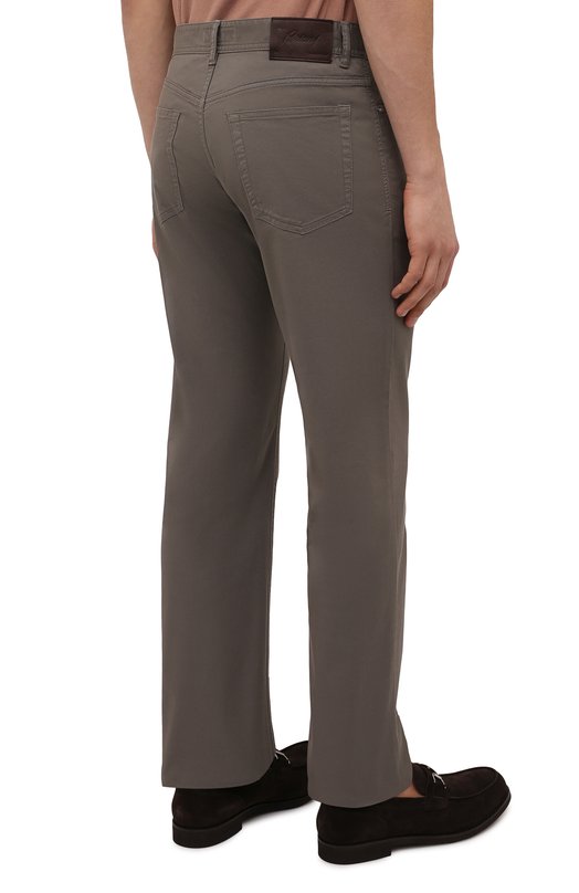 Джинсы Brioni SPEC0L/P8T01/CHAM0NIX Коричневый  SPEC0L/P8T01/CHAM0NIX Фото 4