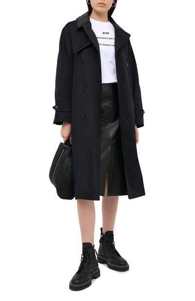 Хлопковая футболка MSGM, арт. 2941MDM179 207798, фото 2