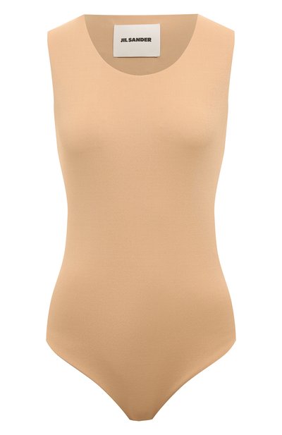 Женское боди из вискозы JIL SANDER, арт. J04NC0001/J65016