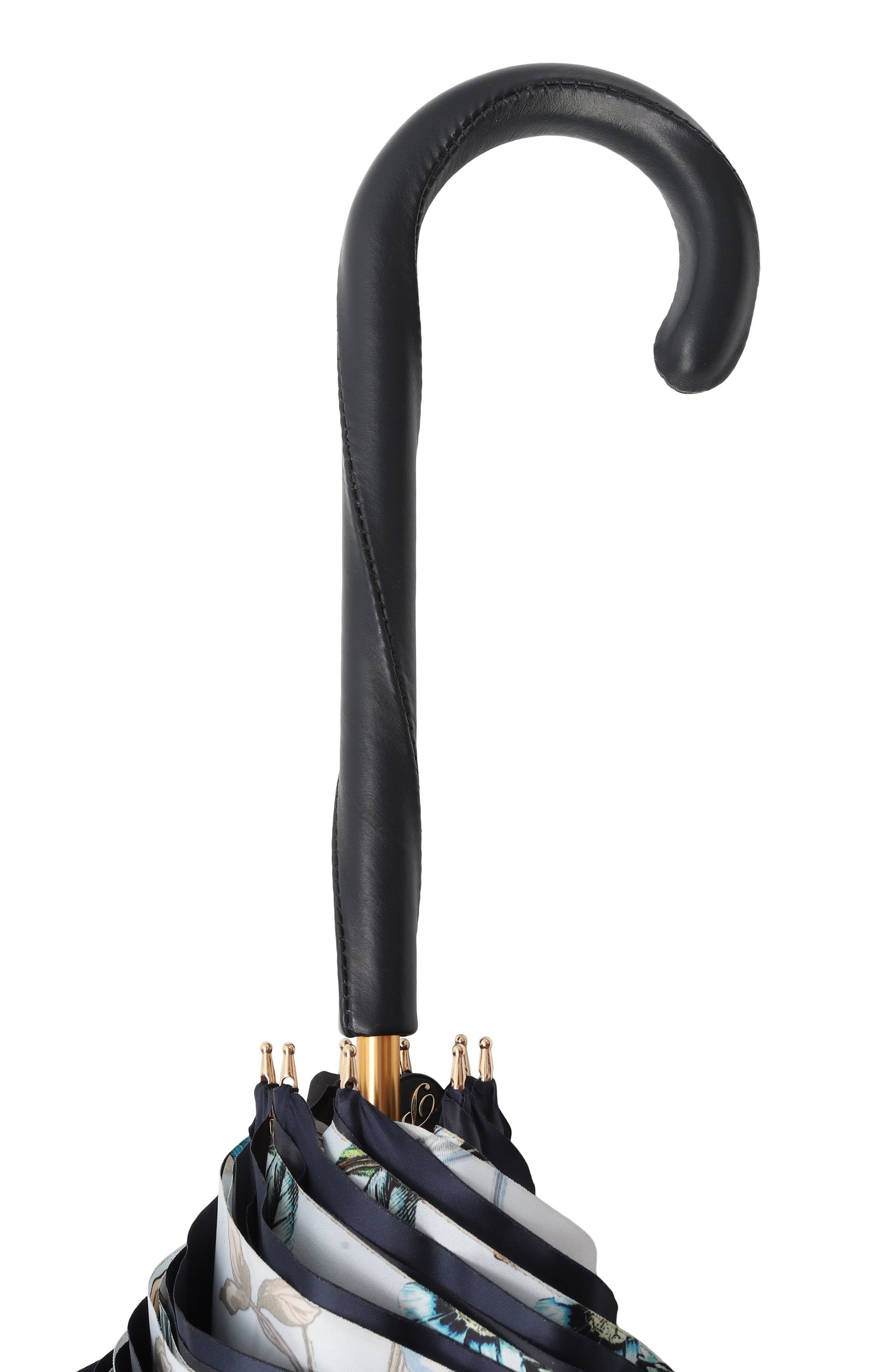 Зонт-трость PASOTTI OMBRELLI темно-синего цвета по цене 35000 руб., арт. 189/, фото 5 Зонт-трость PASOTTI OMBRELLI, арт. 189/, фото 5