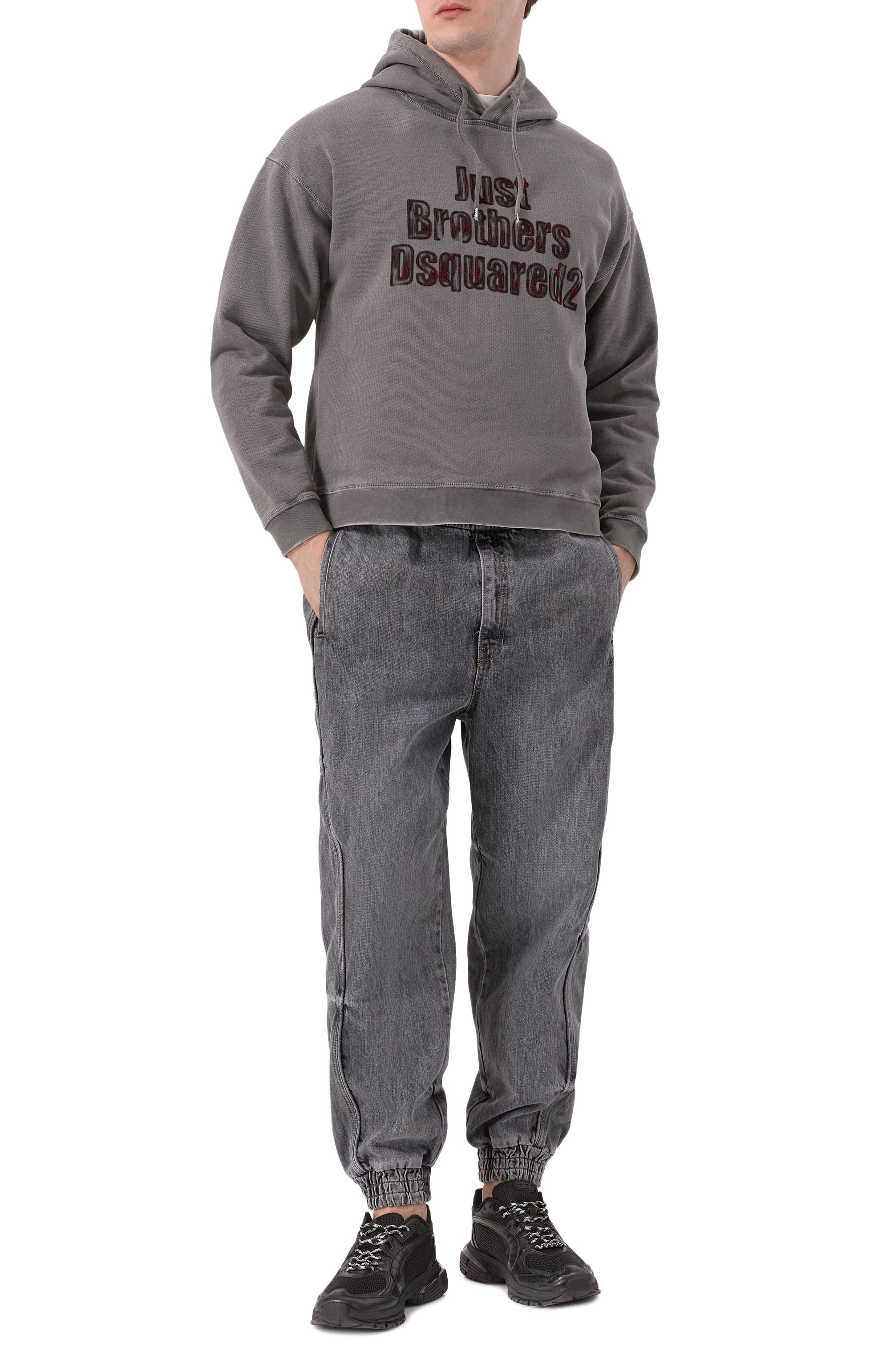 Джинсы JUUN.J темно-серого цвета по цене 54350 руб., арт. JC5221PD1P, фото 2 Джинсы JUUN.J, арт. JC5221PD1P, фото 2