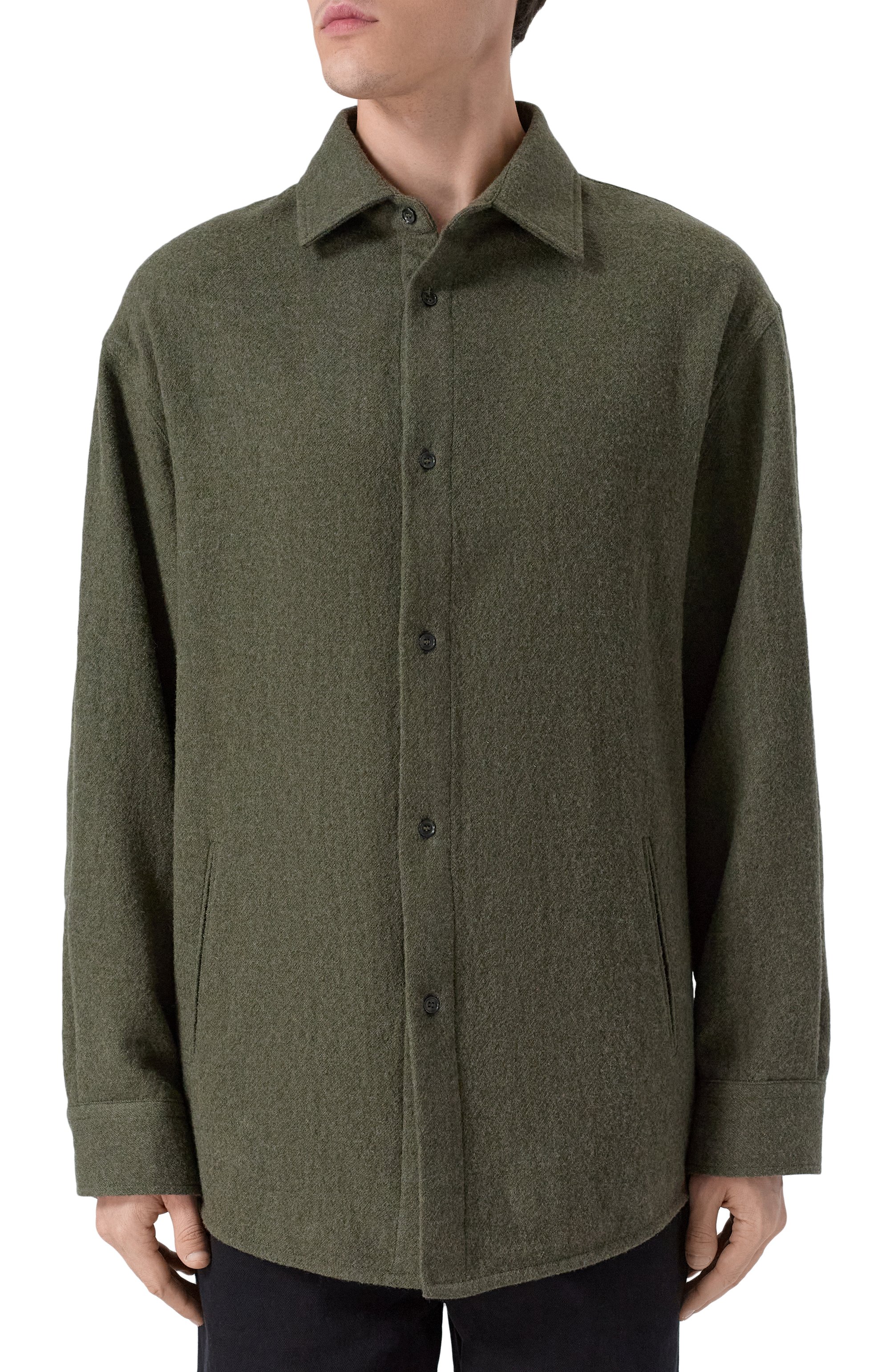 Шерстяная куртка-рубашка DARKPARK, арт. MSH06/FAW32, фото 3