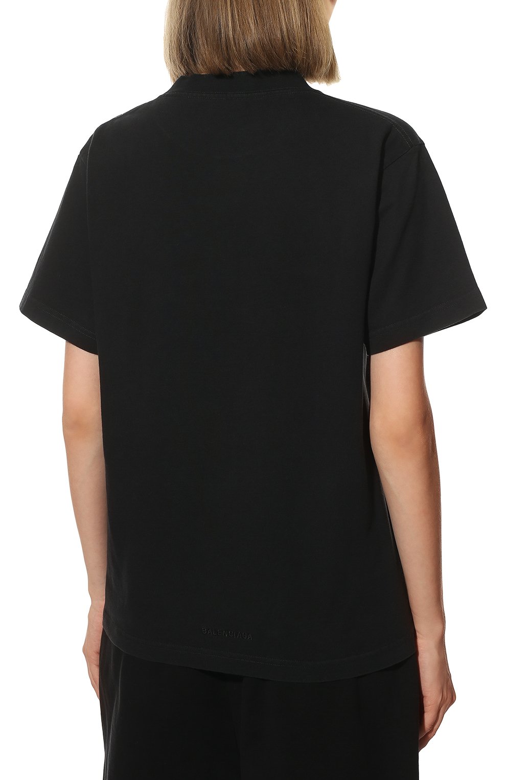 Хлопковая футболка balenciaga x the simpsons BALENCIAGA, арт. 670943/TLVG7, фото 4