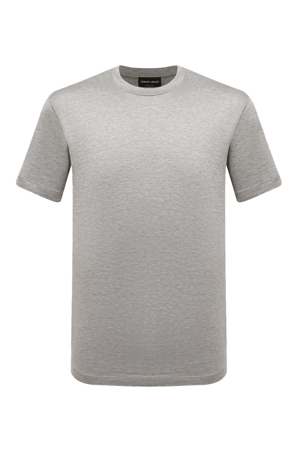 Футболка из шелка и хлопка GIORGIO ARMANI, арт. 3KSM77/SJZHZ, фото 1