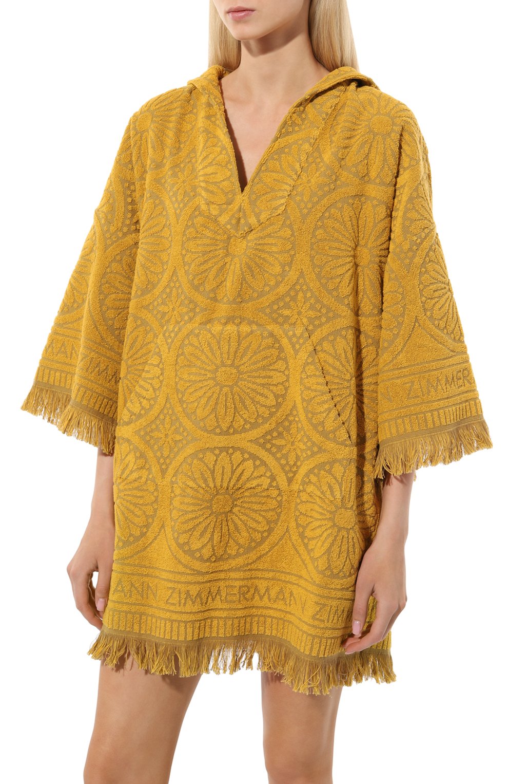 Хлопковая туника ZIMMERMANN, арт. 9386DRS243, фото 3