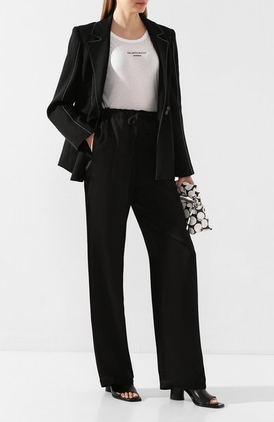 Хлопковая футболка ANN DEMEULEMEESTER, арт. 2001-3979-W-232-002, фото 2