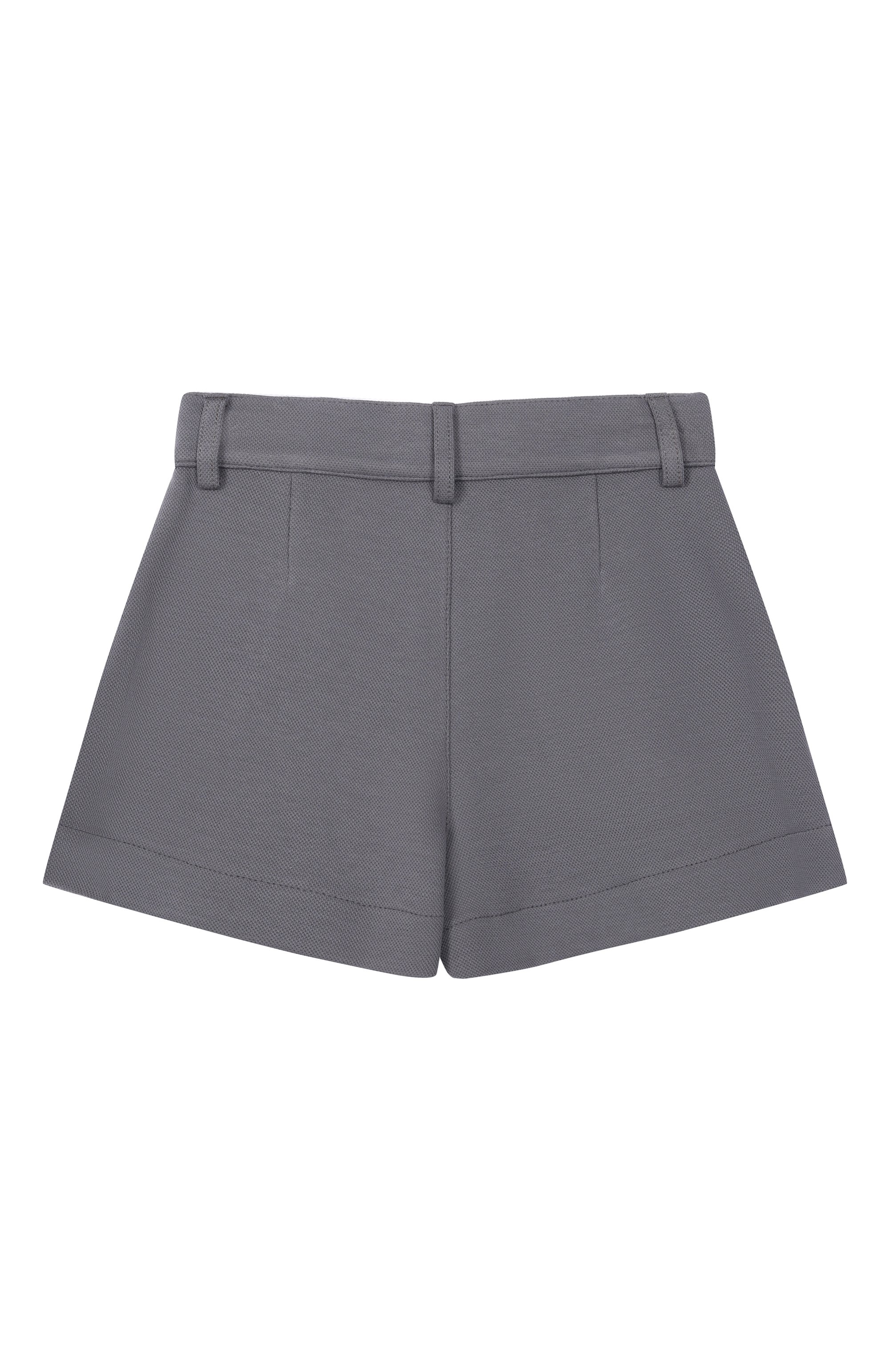 Хлопковая юбка-шорты MSGM KIDS, арт. S6MSJGST028, фото 2