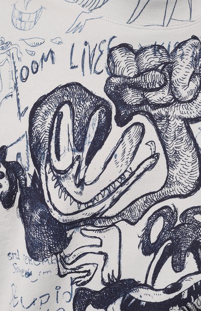 Хлопковый свитшот DOMREBEL, арт. MCLASSR00M/SWEATSHIRT, фото 5