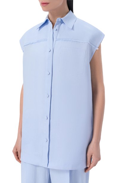 Льняная рубашка AGNONA, арт. TD1108E/U3049E, фото 3