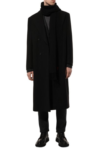 Шерстяной шарф AMI, арт. USF405/334, фото 2