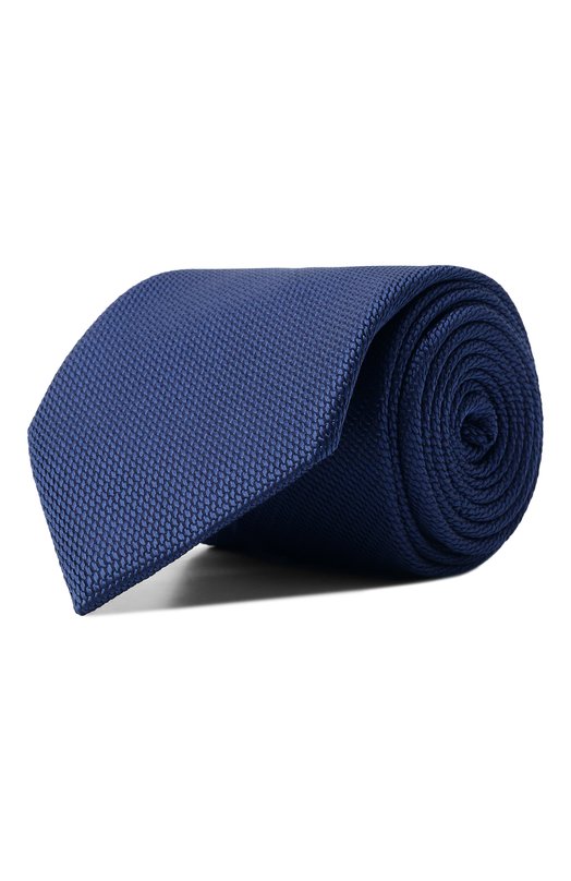 Шелковый галстук Brioni 061D00/PD493 Синий 061D00/PD493