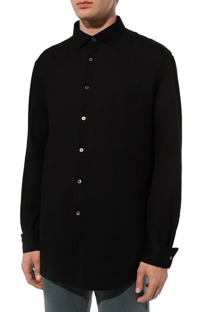 Хлопковая рубашка ZEGNA, арт. UCX18A6/SRF5932, фото 3