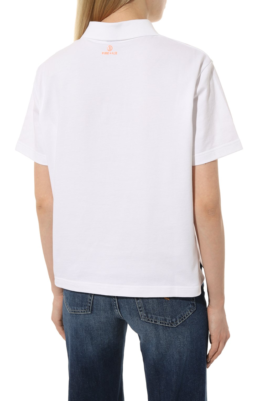 Хлопковое поло BOGNER FIRE+ICE белого цвета по цене 11500 руб., арт. 54787310, фото 4 Хлопковое поло BOGNER FIRE+ICE, арт. 54787310, фото 4