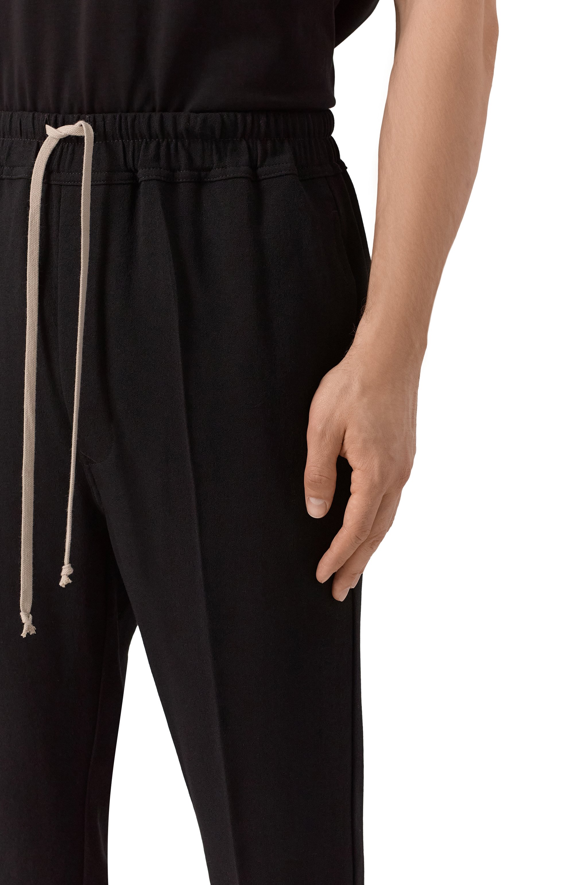 Шерстяные брюки RICK OWENS, арт. RU02E1390/WA, фото 5