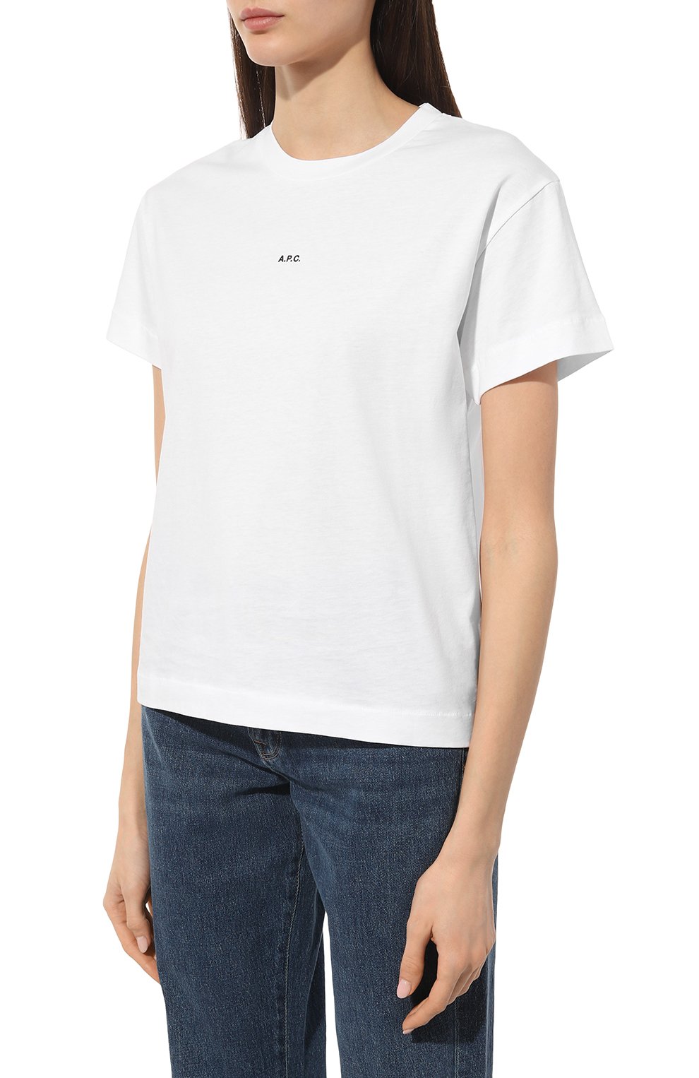 Хлопковая футболка A.P.C., арт. C0EI0-F26937, фото 3