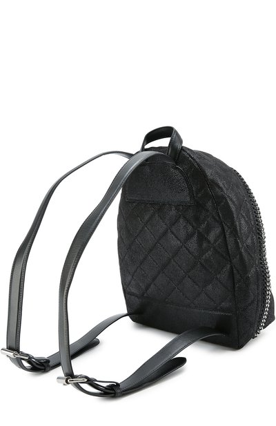 Стеганый рюкзак falabella mini из эко-кожи STELLA MCCARTNEY, арт. 410905/W9477, фото 3