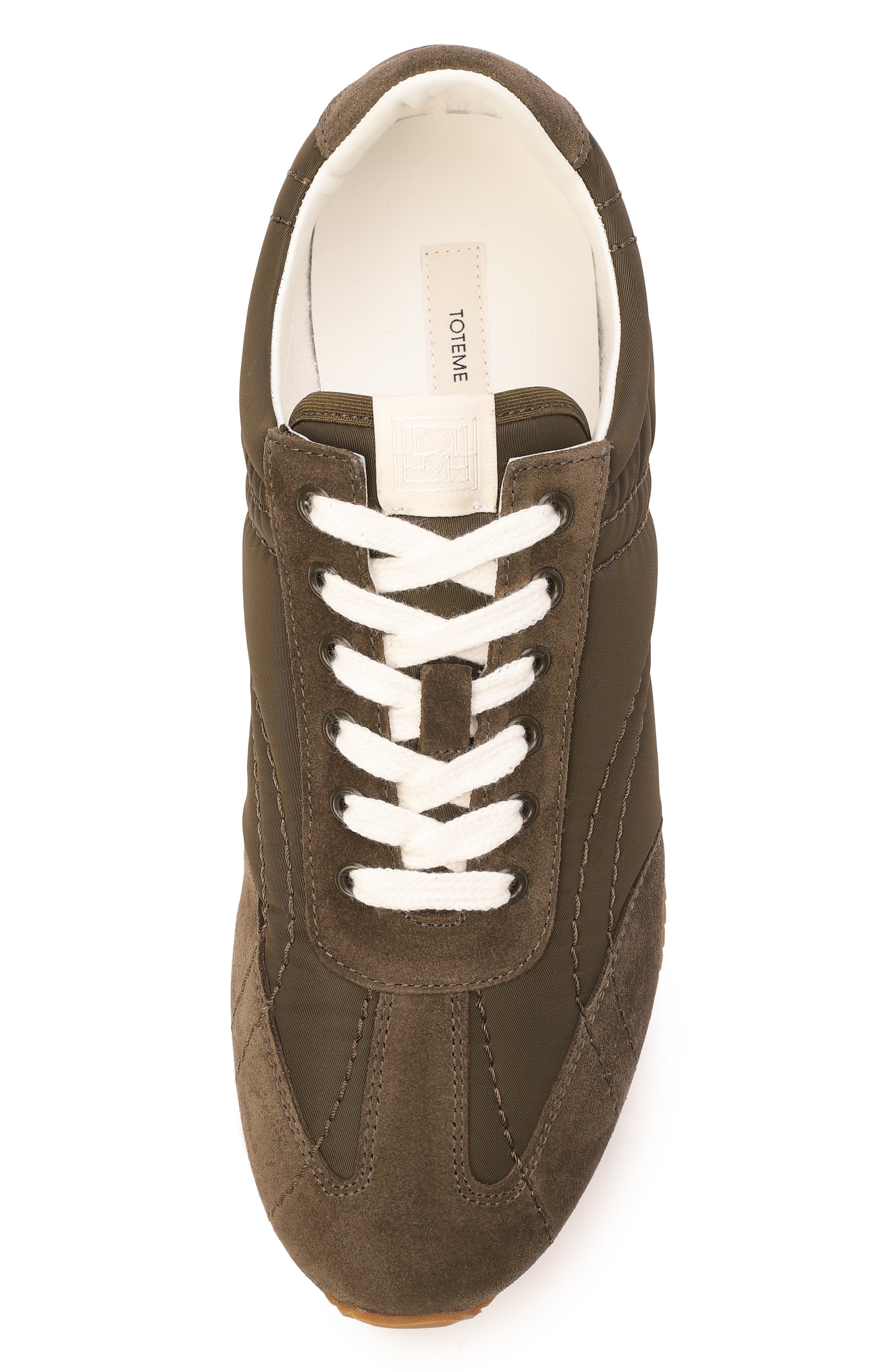 Комбинированные кроссовки TOTEME, арт. 251-WAS1544-FB0137, фото 6