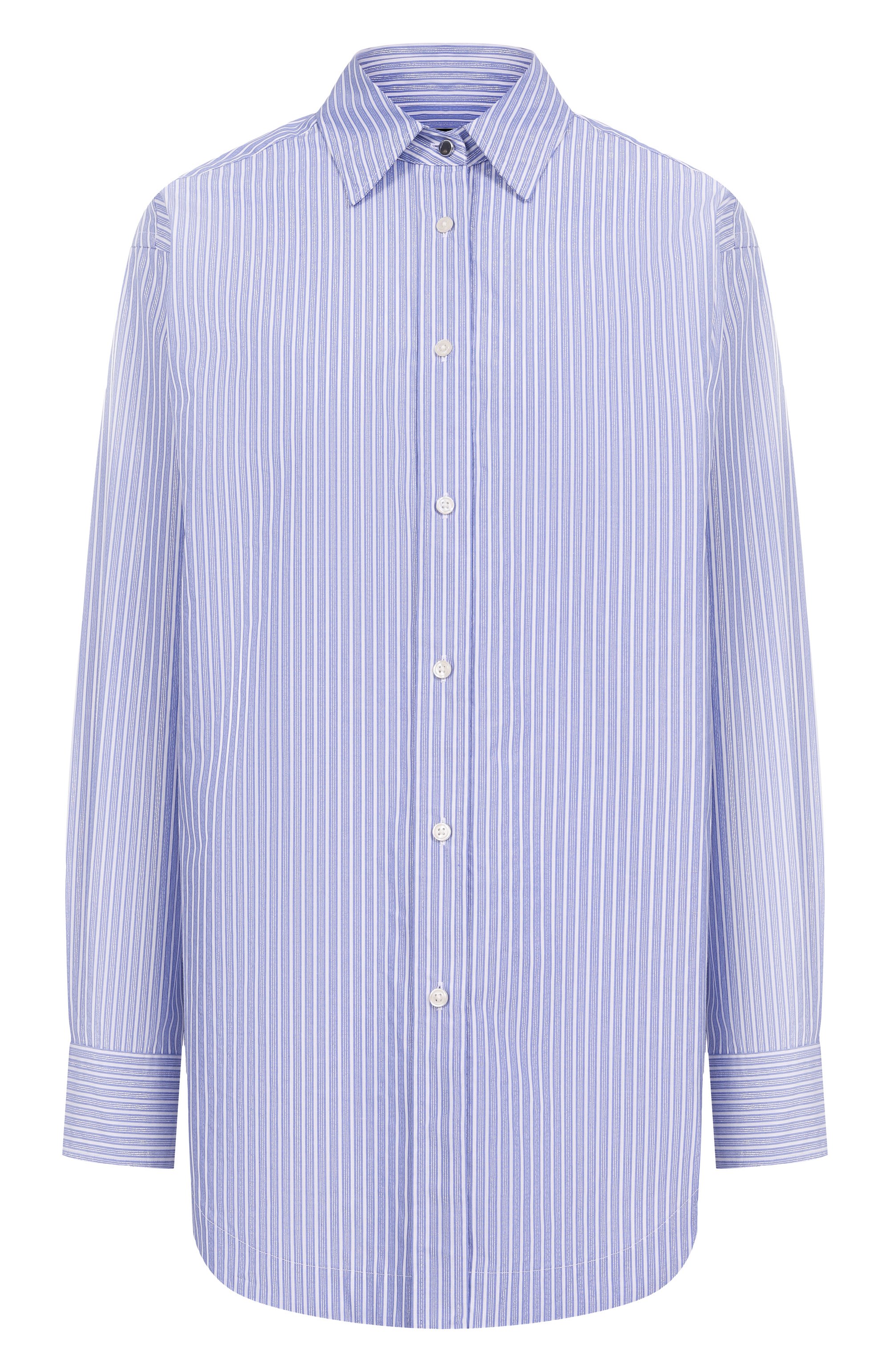 Хлопковая рубашка BOSS ORANGE, арт. 50531052, фото 1