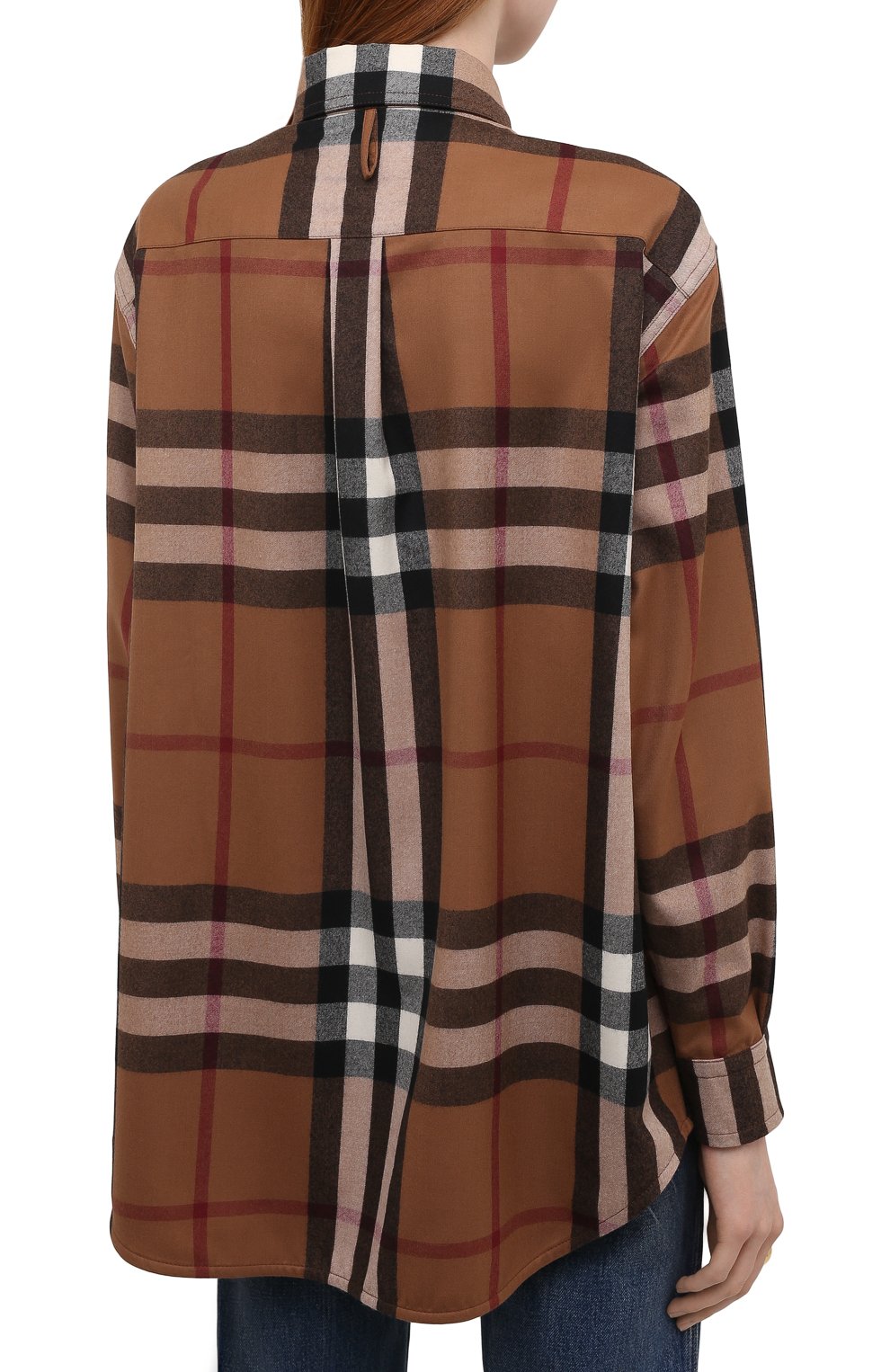 Шерстяная рубашка BURBERRY, арт. 8046715, фото 4