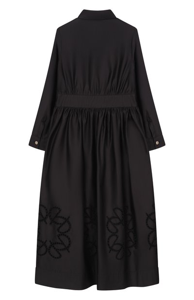 Хлопковое платье ELIE SAAB JUNIOR, арт. EFAB127 MX/TS0724RIC06_001