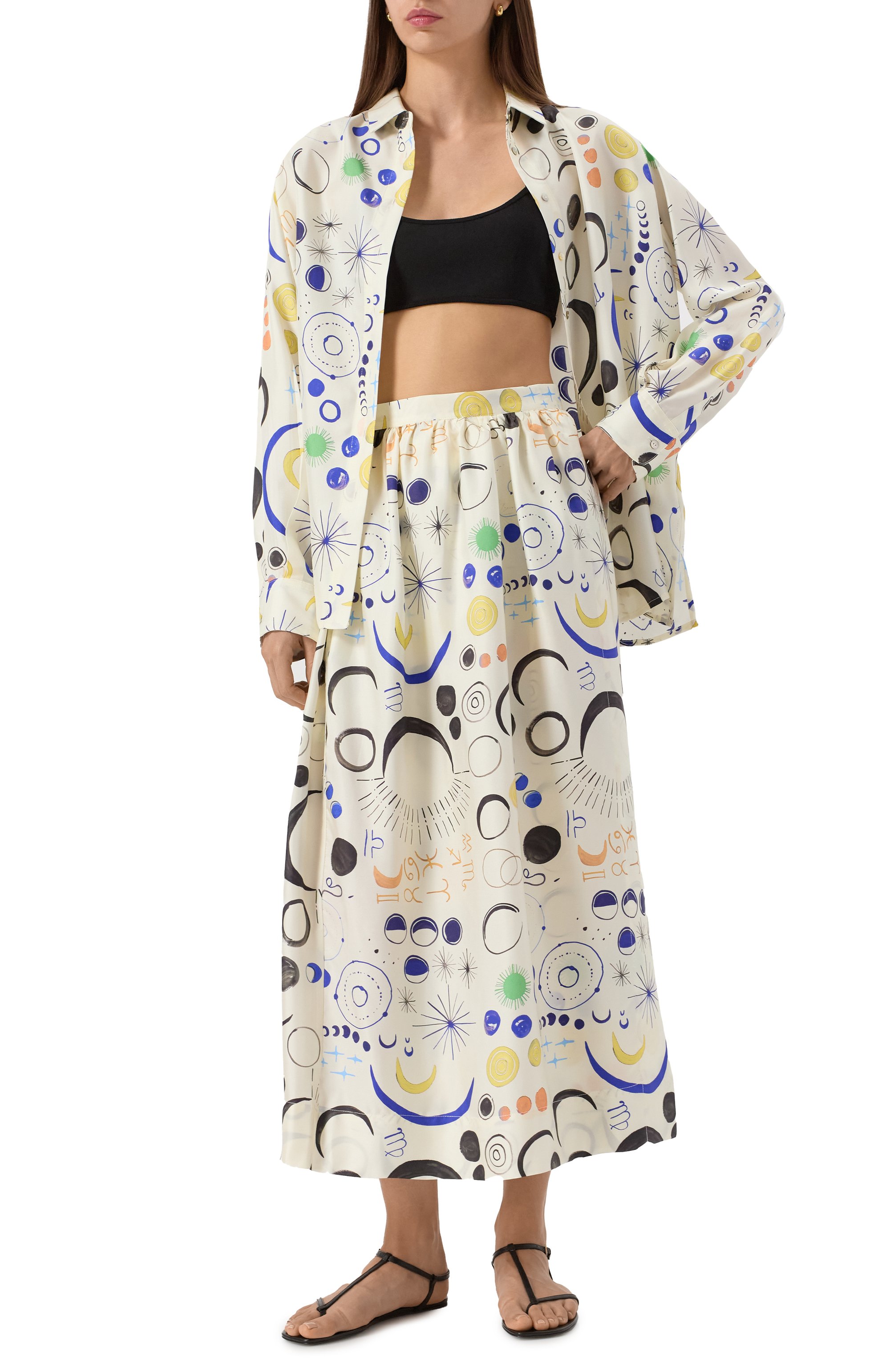 Шелковая юбка ASCENO, арт. RS25_B041F04, фото 2