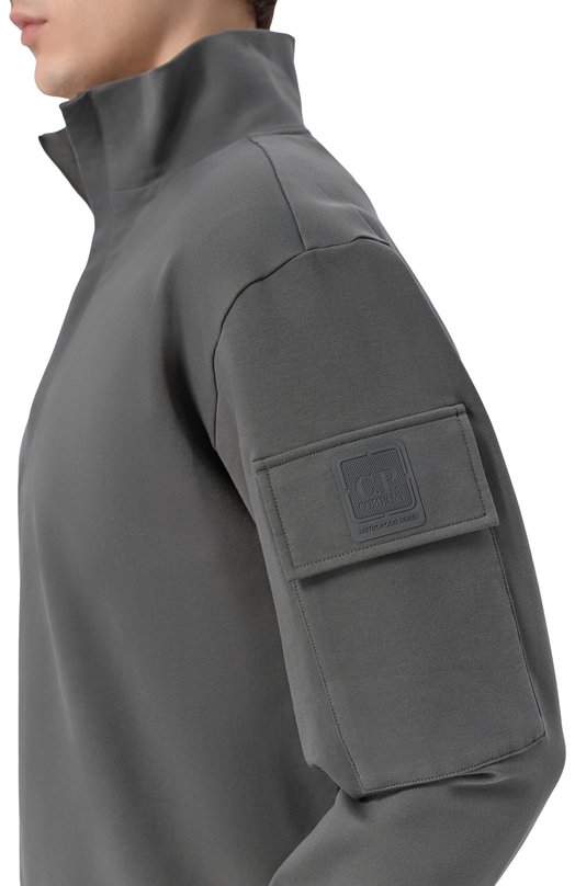 Хлопковый анорак C.P. Company 20CLSS010A/006452W Серый  20CLSS010A/006452W Фото 5