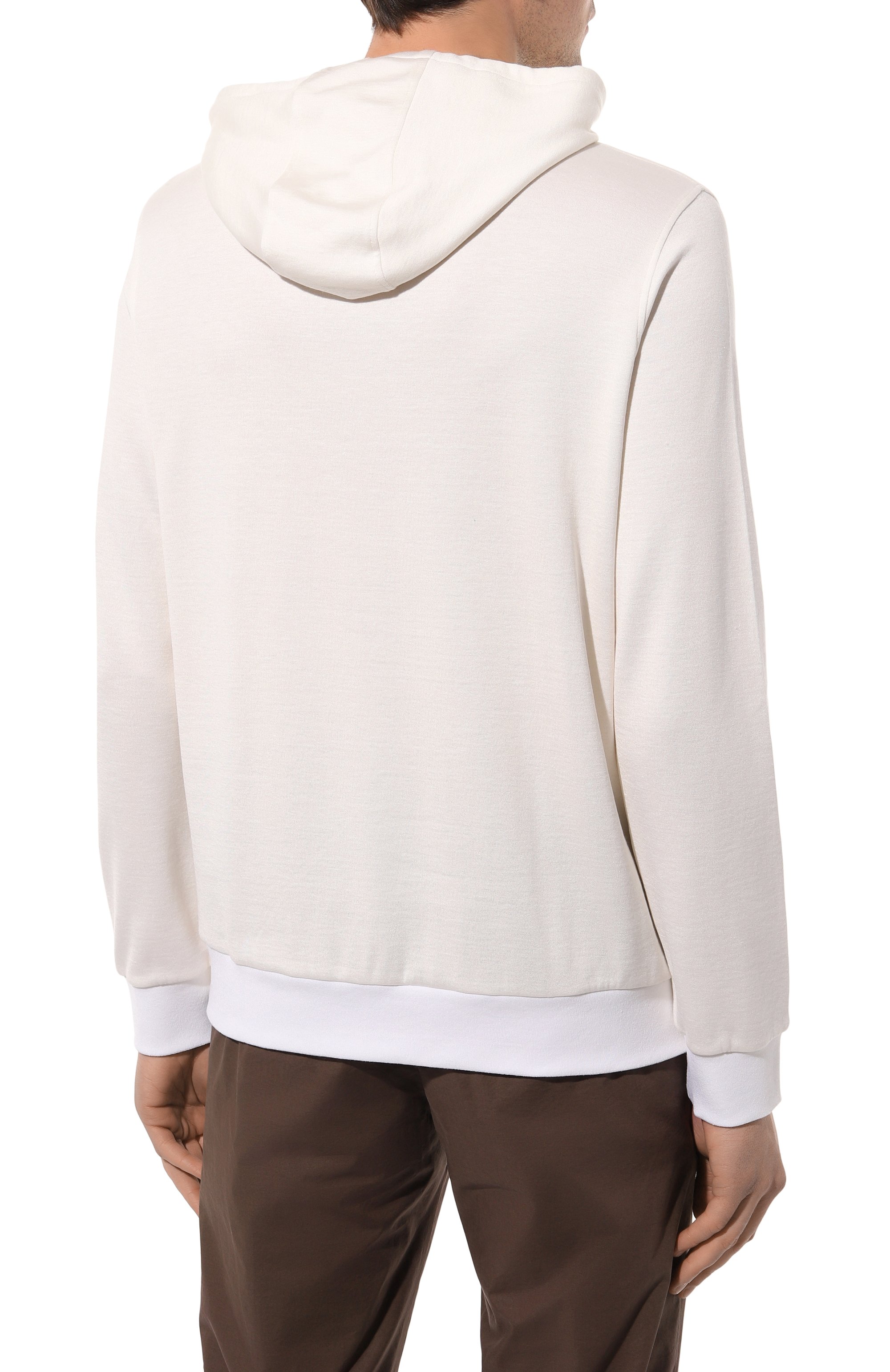 Худи из хлопка и шелка ZILLI, арт. JSS012M0144VFS000, фото 4