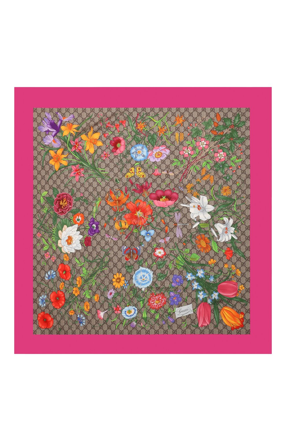 Шелковый платок GUCCI, арт. 551266 3G001, фото 5