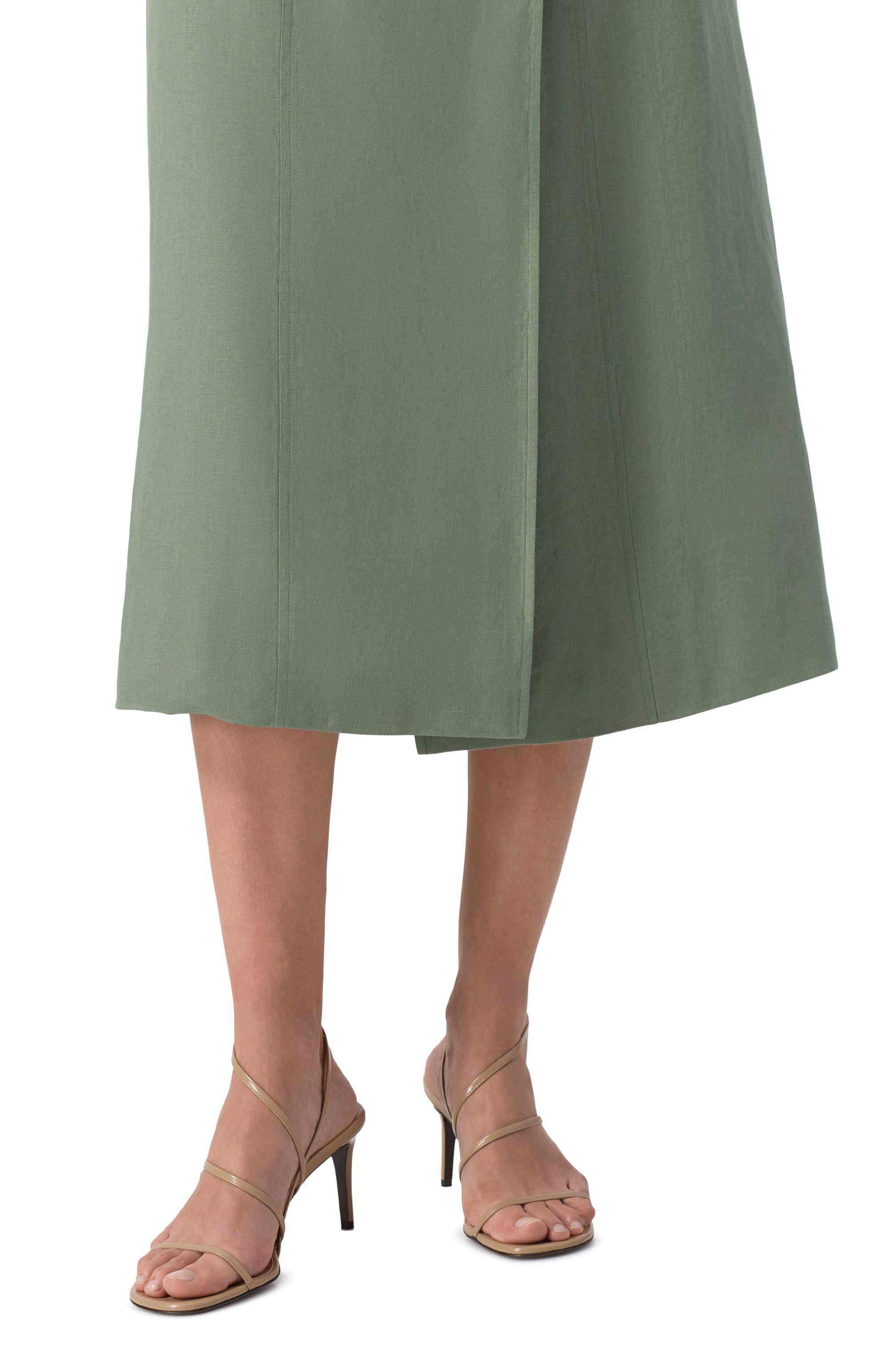 Кожаные босоножки loop KHAITE, арт. F3075920/L920, фото 3