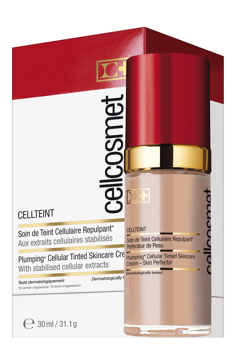 Клеточный крем с тональным эффектом cellteint 02 CELLCOSMET AND CELLMEN, арт. 2113_1404, фото 2