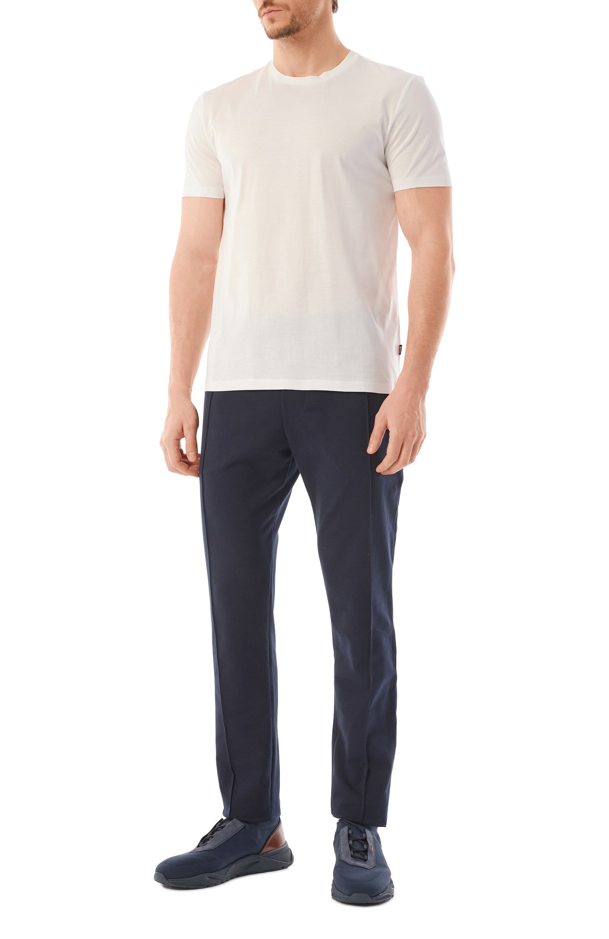 Хлопковая футболка BOSS, арт. 50468395, фото 2