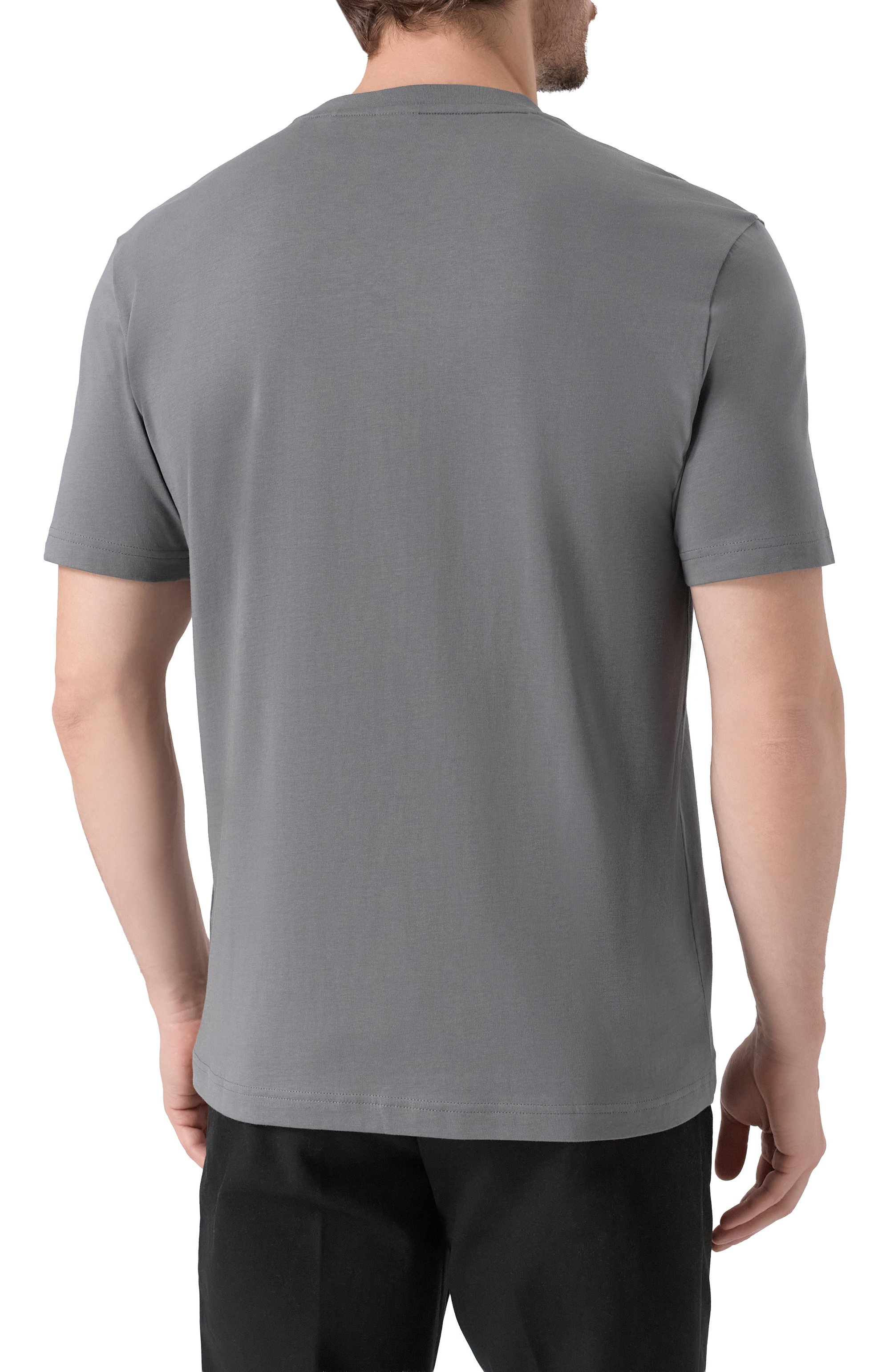 Хлопковая футболка BOSS ORANGE, арт. 50554615, фото 4