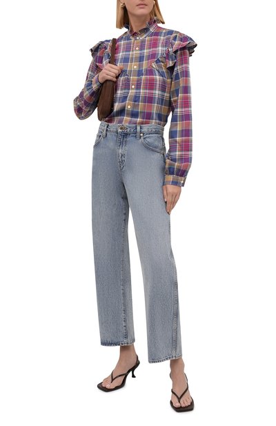 Рубашка из хлопка и вискозы POLO RALPH LAUREN, арт. 211841908, фото 2