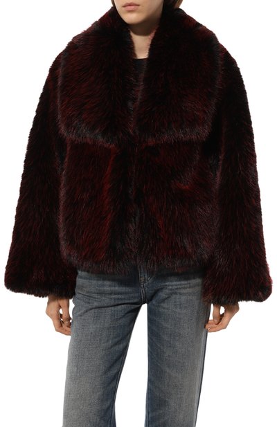 Шуба из экомеха BLUGIRL, арт. RF4165/E0905, фото 3