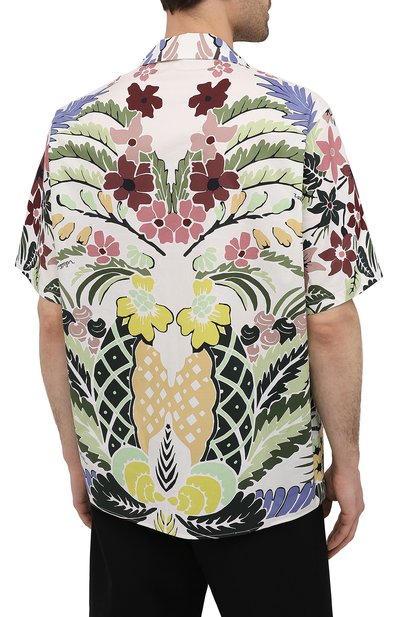 Хлопковая рубашка VALENTINO, арт. VV3AAA907A1, фото 4