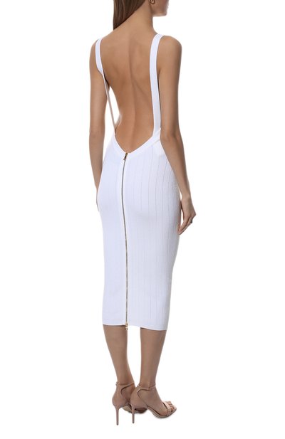 Платье из вискозы BALMAIN, арт. XF1RI030/KB07, фото 4