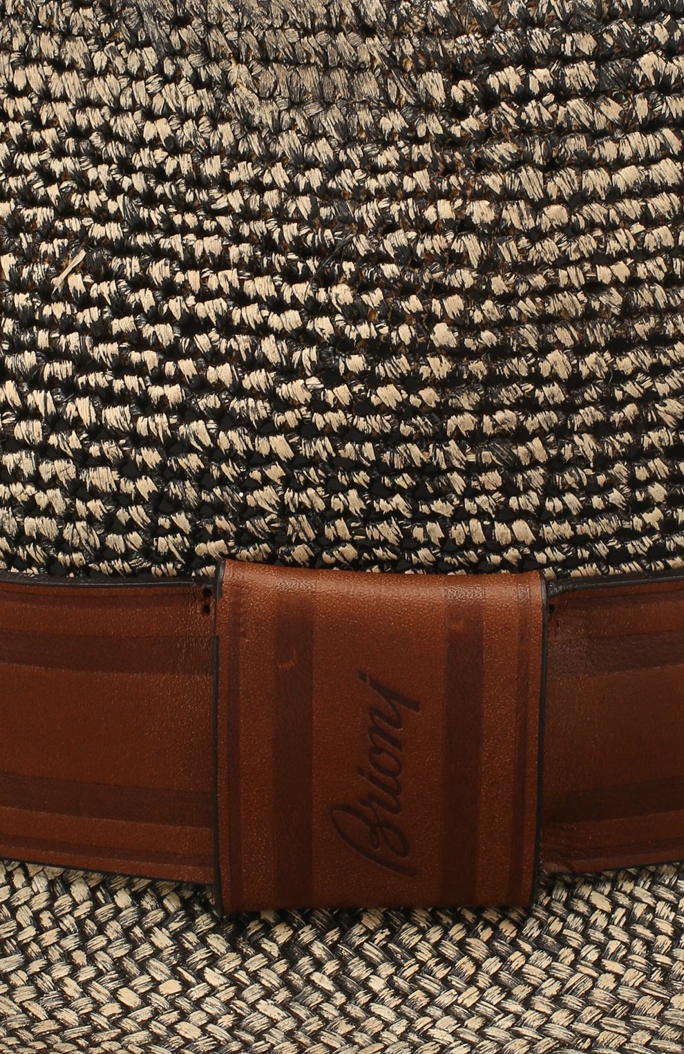 Соломенная шляпа BRIONI бежевого цвета по цене 53250 руб., арт. 04790L/P9Z01, фото 3 Соломенная шляпа BRIONI, арт. 04790L/P9Z01, фото 3