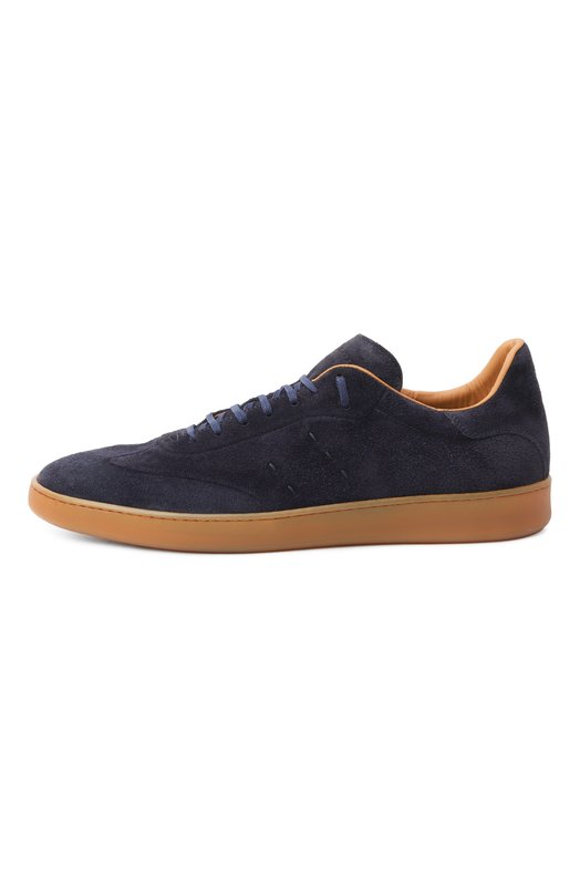 Замшевые кеды Stitching Kiton USSA335N0127902 Синий  USSA335N0127902 Фото 4