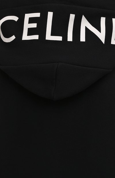 Хлопковая толстовка CELINE, арт. 2Y535052H, фото 5