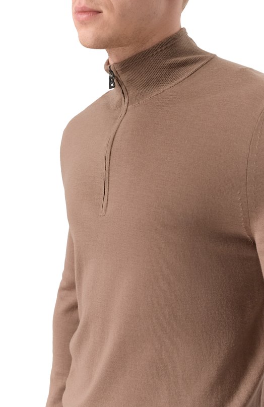 Шерстяной джемпер Bogner 88529785 Коричневый  88529785 Фото 5