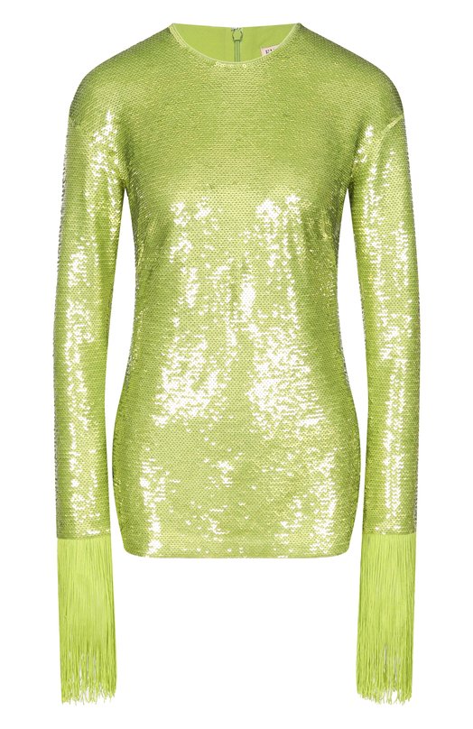 

Топ с отделкой пайетками Emilio Pucci, Зелёный