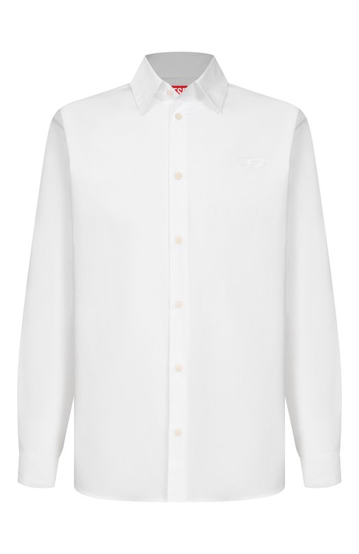 Хлопковая рубашка Diesel A20472/0GSBH Белый A20472/0GSBH