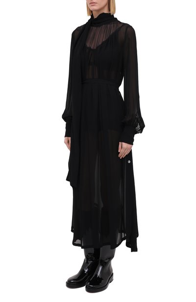 Платье из вискозы ANN DEMEULEMEESTER, арт. 2002-2208-P-140-099, фото 3