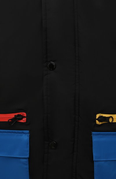 Пуховик STELLA MCCARTNEY разноцветного цвета по цене 18400 руб., арт. 603319/SRK56, фото 3 Пуховик STELLA MCCARTNEY, арт. 603319/SRK56, фото 3