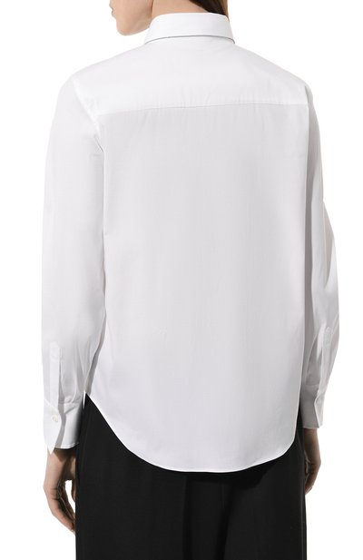 Хлопковая рубашка BRUNELLO CUCINELLI, арт. M0091B1367, фото 4