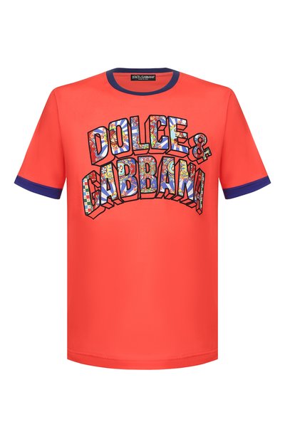 Хлопковая футболка  DOLCE & GABBANA, арт. G8HV4T/HH7QP, фото 1
