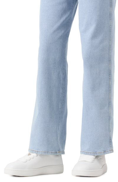 Кожаные кеды box BURBERRY, арт. 8083385, фото 3